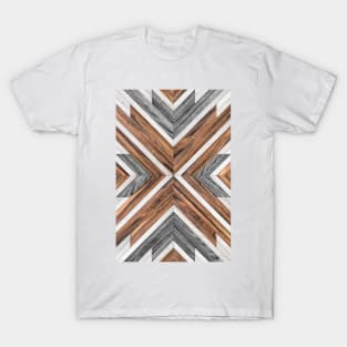 Urban Tribal Pattern No.4 - Wood T-Shirt